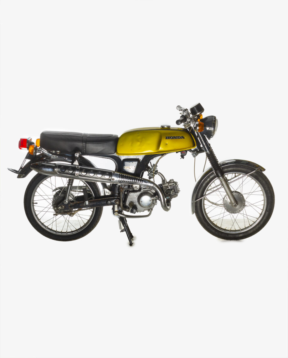 Honda SS50Z k1 goud met kenteken - Afbeelding 5