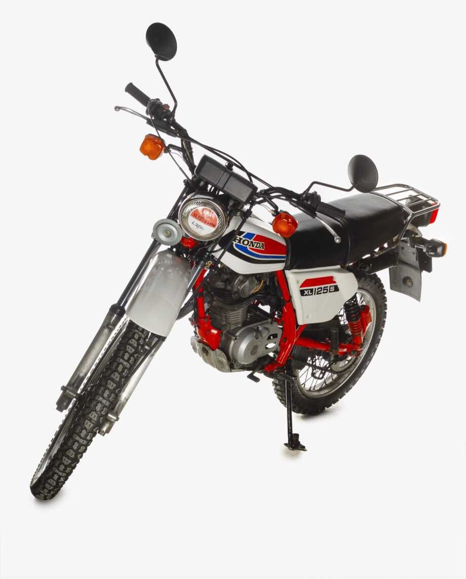 Honda XL125S wit met kenteken - Afbeelding 4