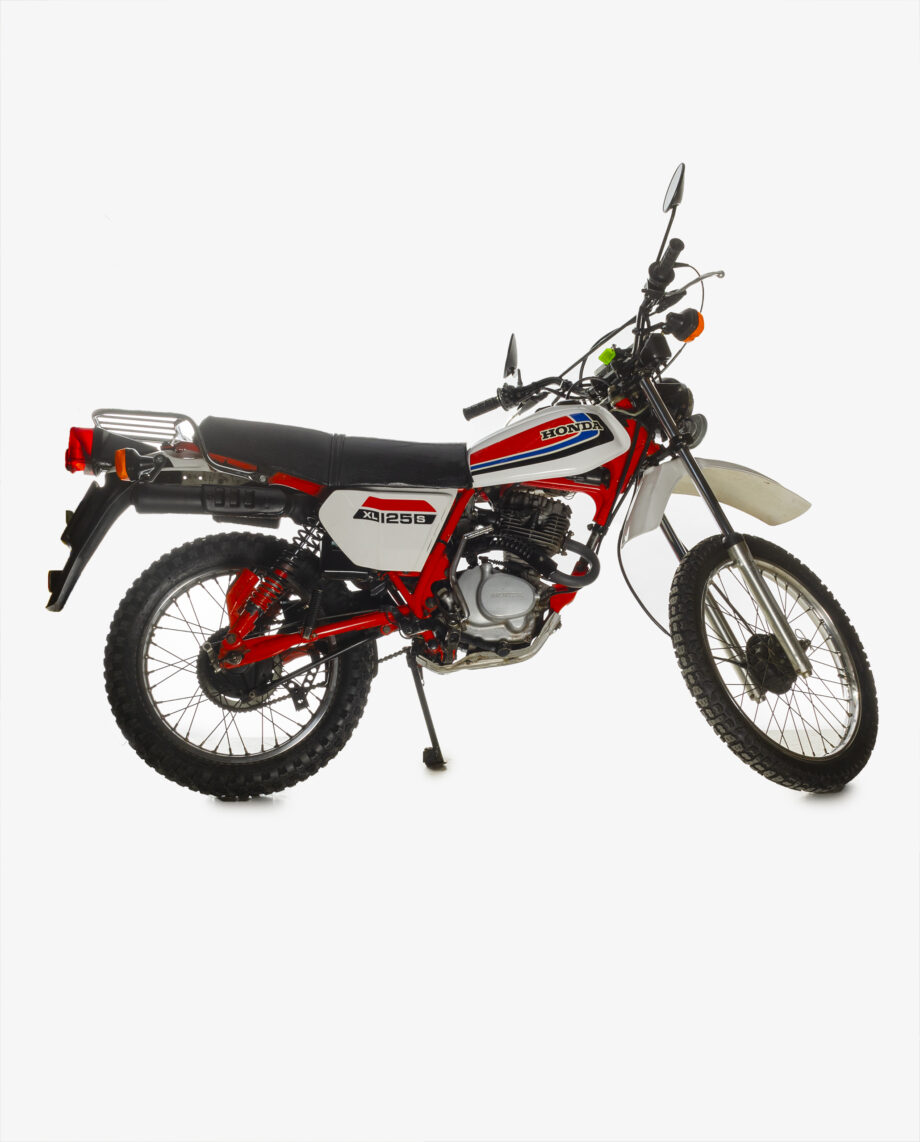 Honda XL125S wit met kenteken - Afbeelding 5