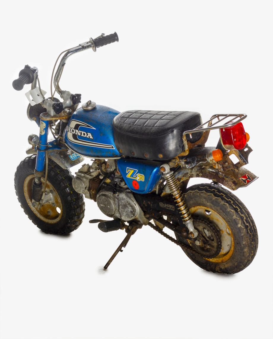 Honda Monkey J1 Blauw - 4856 km. - Afbeelding 2