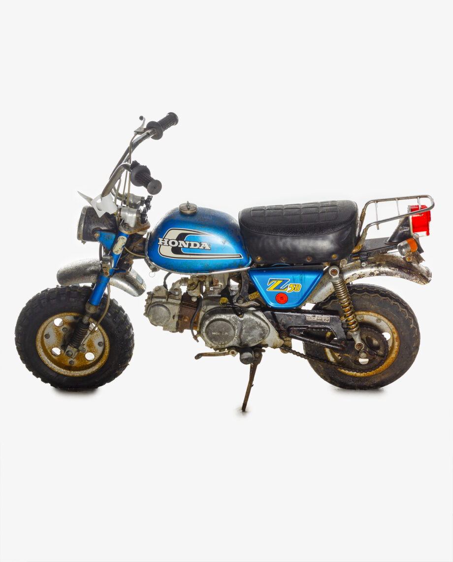 Honda Monkey J1 Blauw - 4856 km. - Afbeelding 3