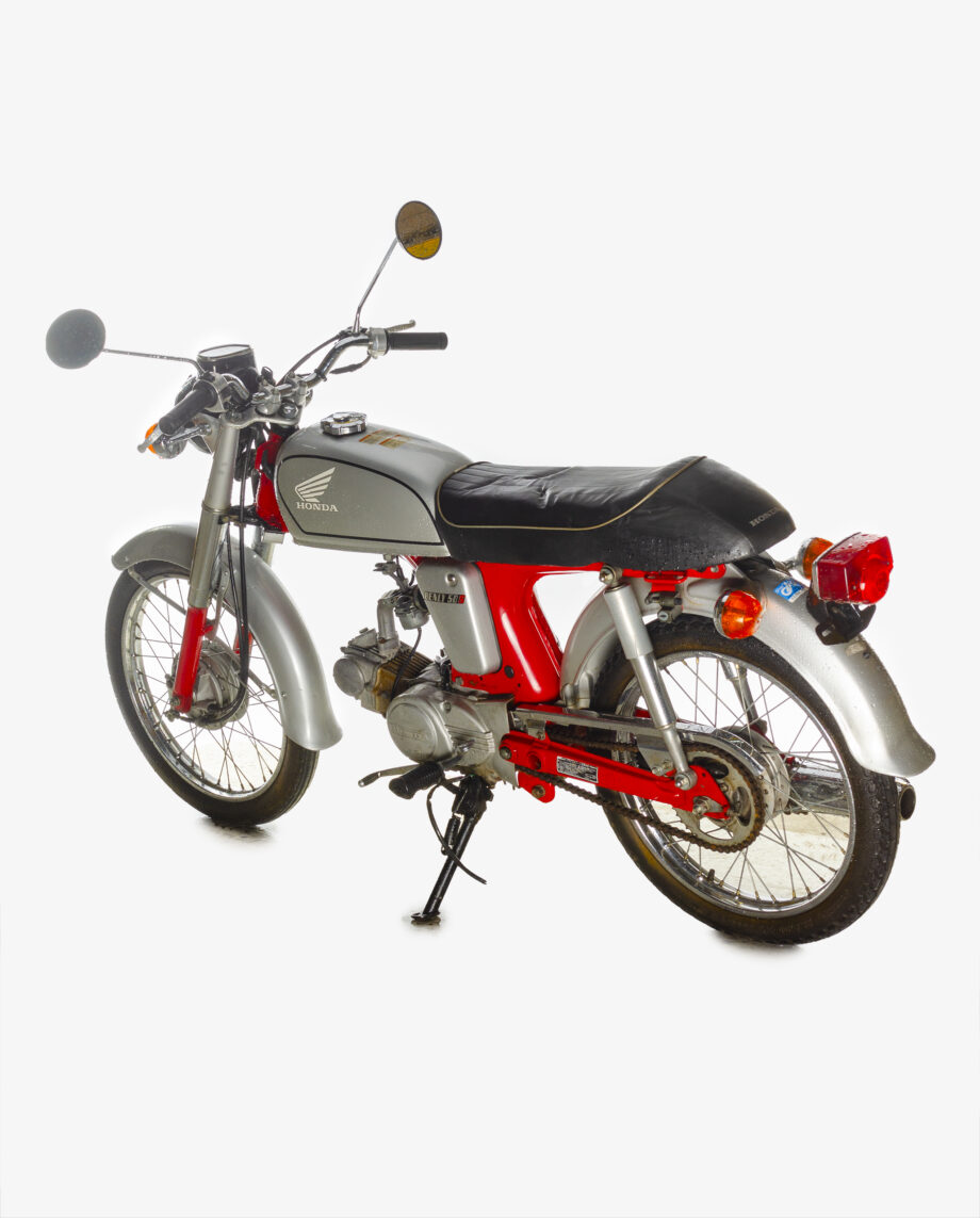 Honda cd50s Rood-zilver - 5558 km. - Afbeelding 3