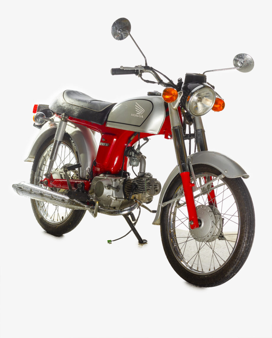 Honda cd50s Rood-zilver - 5558 km. - Afbeelding 6