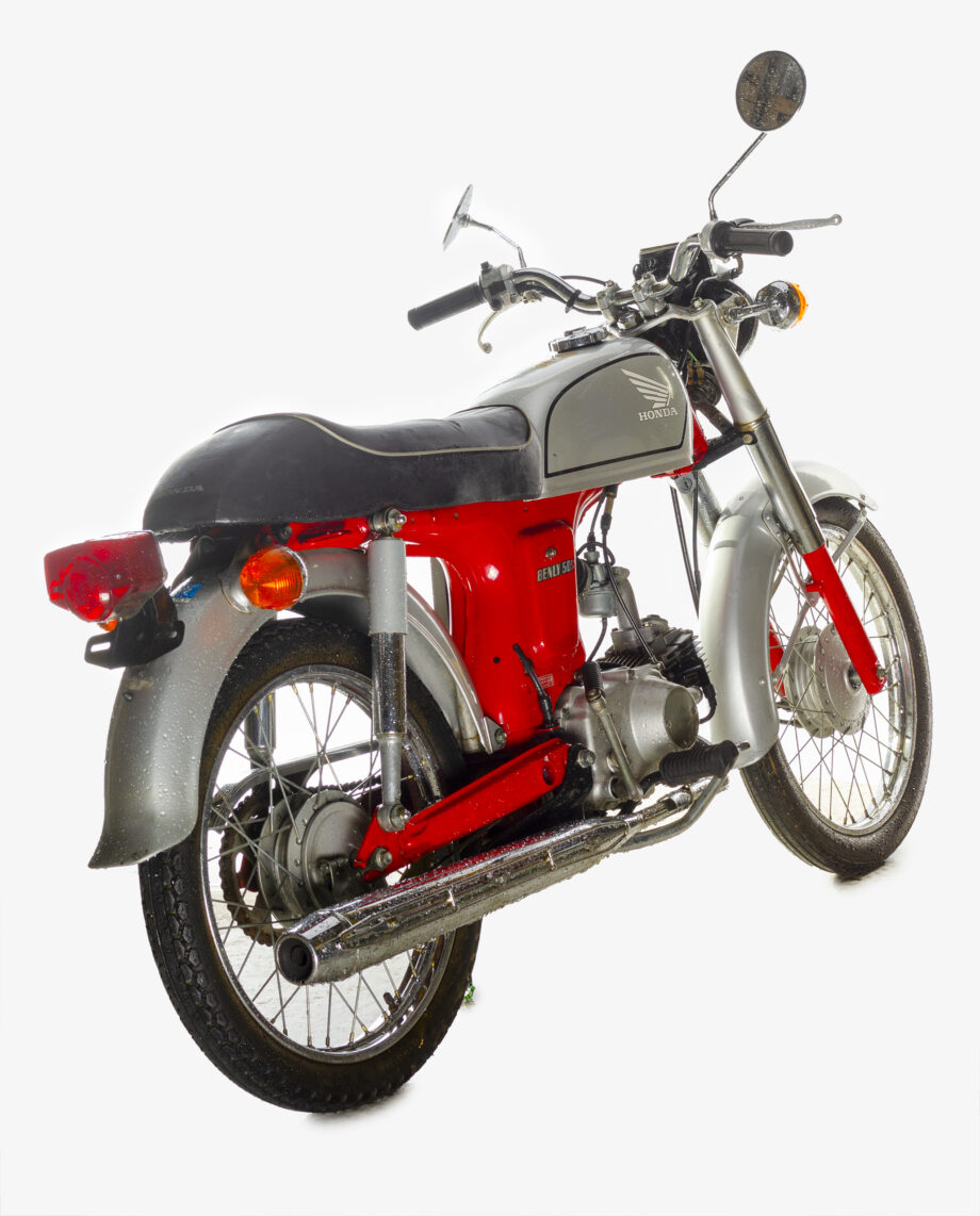 Honda cd50s Rood-zilver - 5558 km. - Afbeelding 8