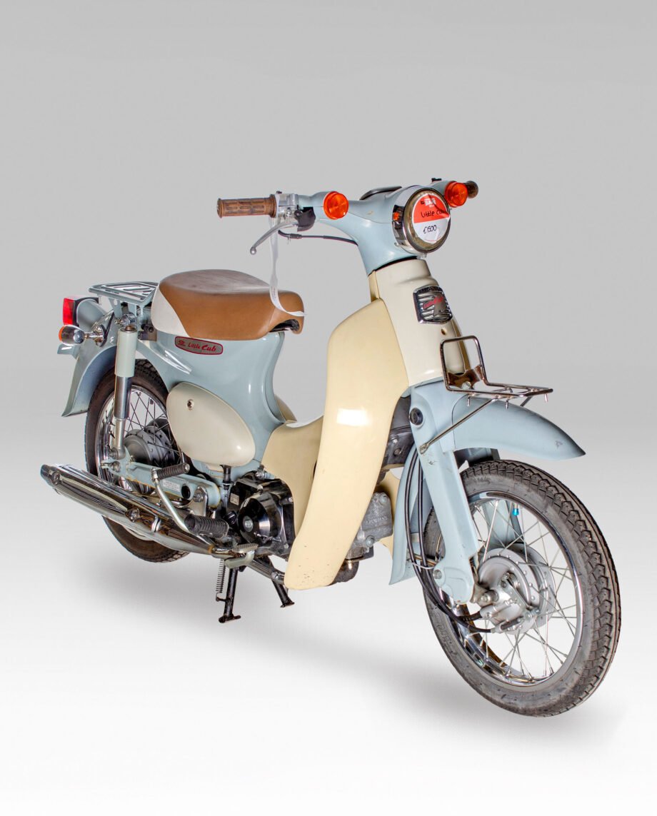 Honda little cub Licht blauw - 22609 km. PTX_2120