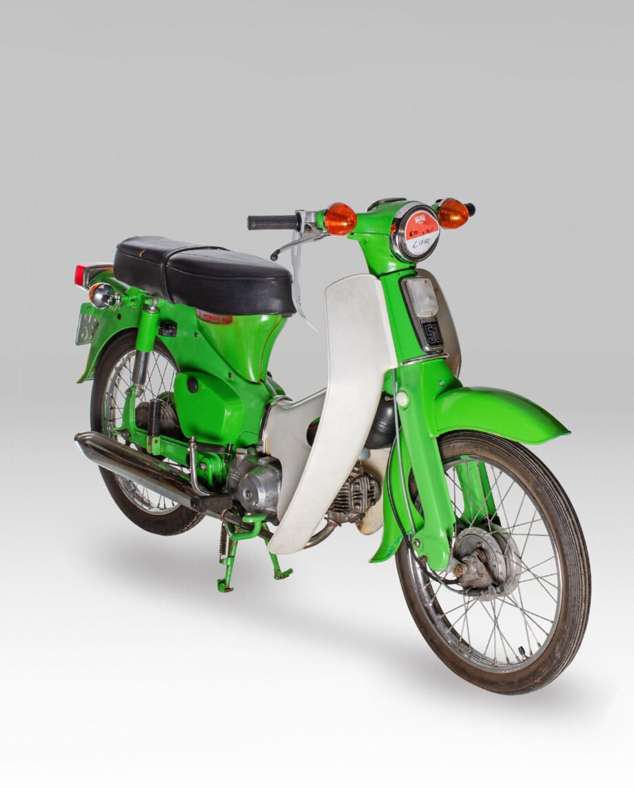 Honda C50 Groen - 7756 km.