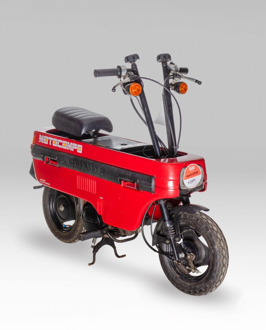 Honda motocompo rood - km.