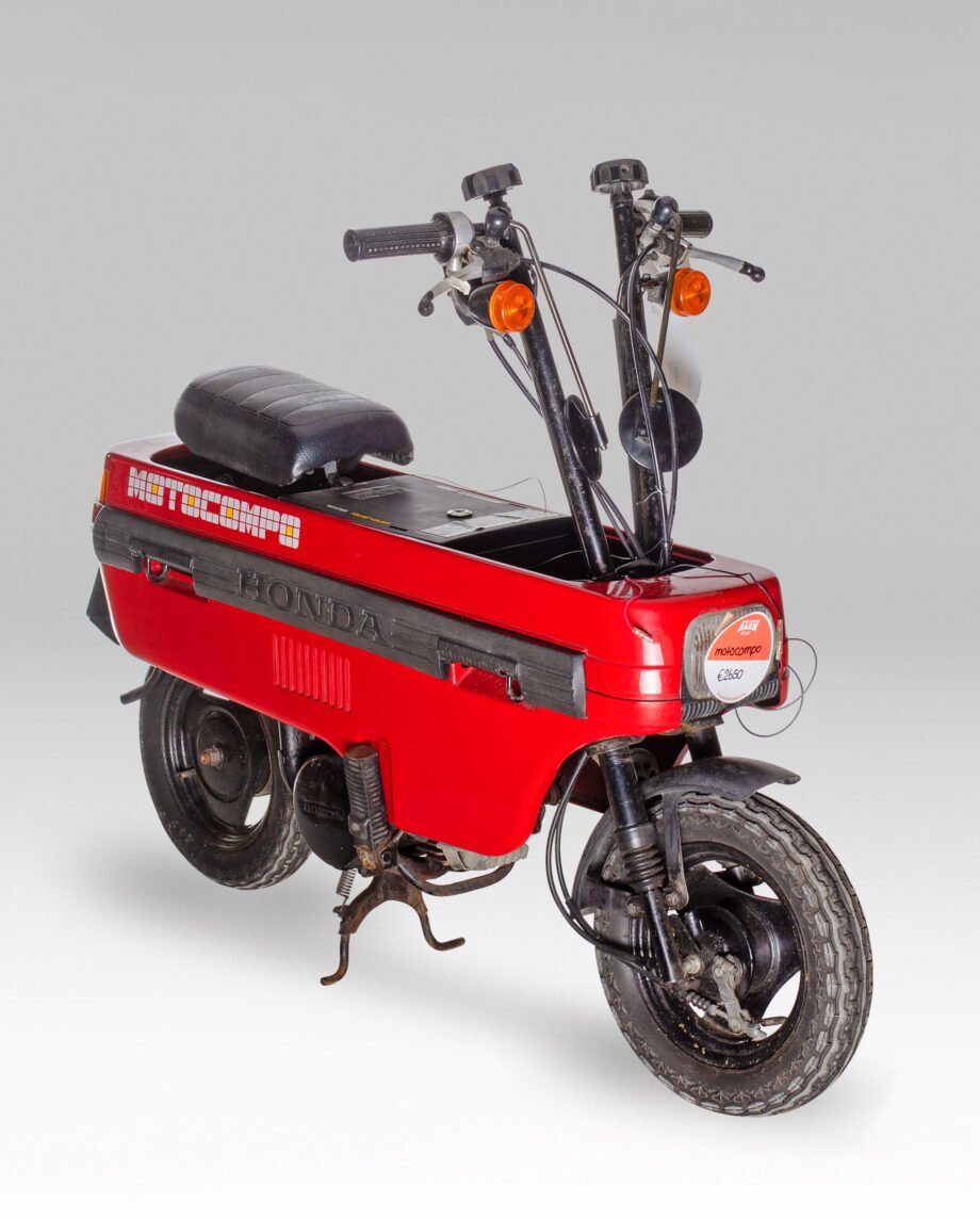 Honda motocompo rood - km.