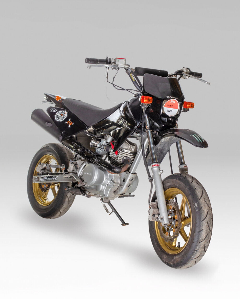 Honda XR50 zwart - 5459 km.