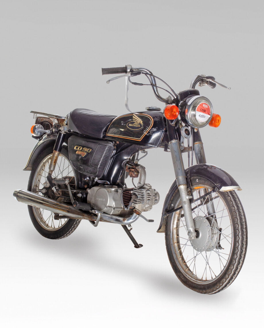 Honda CD90 Benly Zwart - 19545 km.