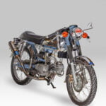 Honda Benly 50S Blue - 2802 km with motorcycle license plate