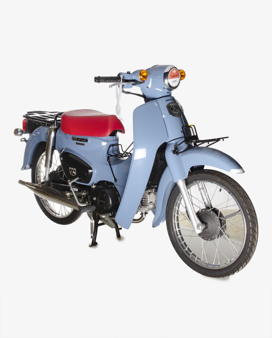 Honda Super CUb, lichtblauw km stand 1166 - Afbeelding 5