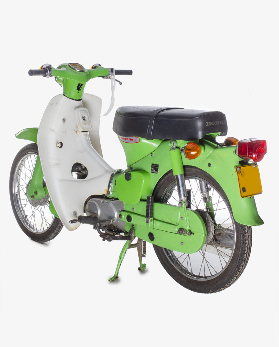 Honda C50 Groen - 7756 km.