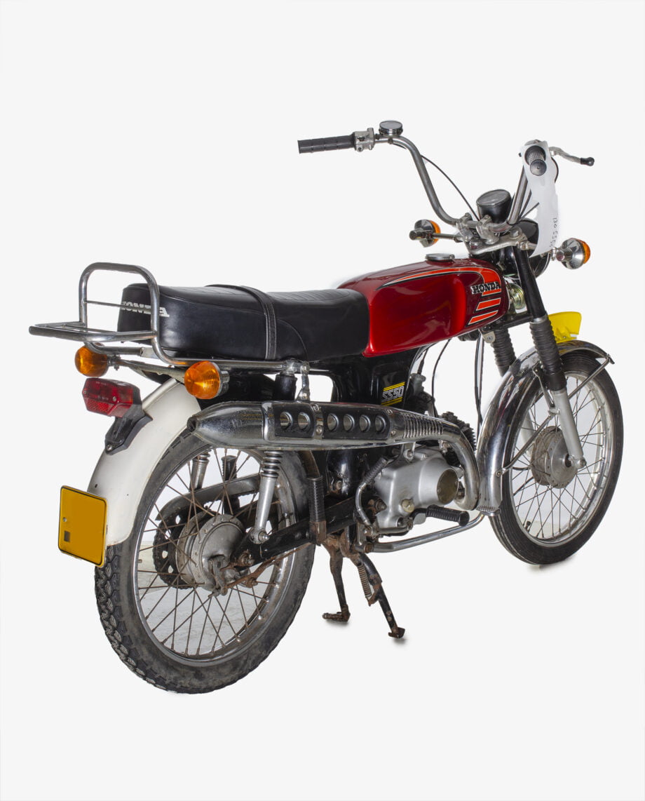 Honda SS50 Rood met kenteken  - 33361 km. - Afbeelding 7