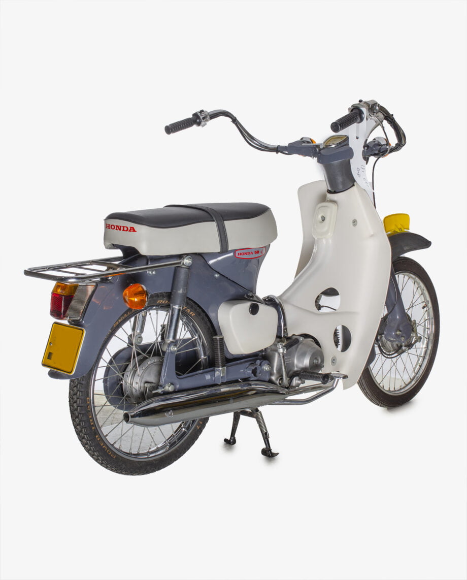 Honda C50 Grijs met kenteken - 6122 km. - Afbeelding 7