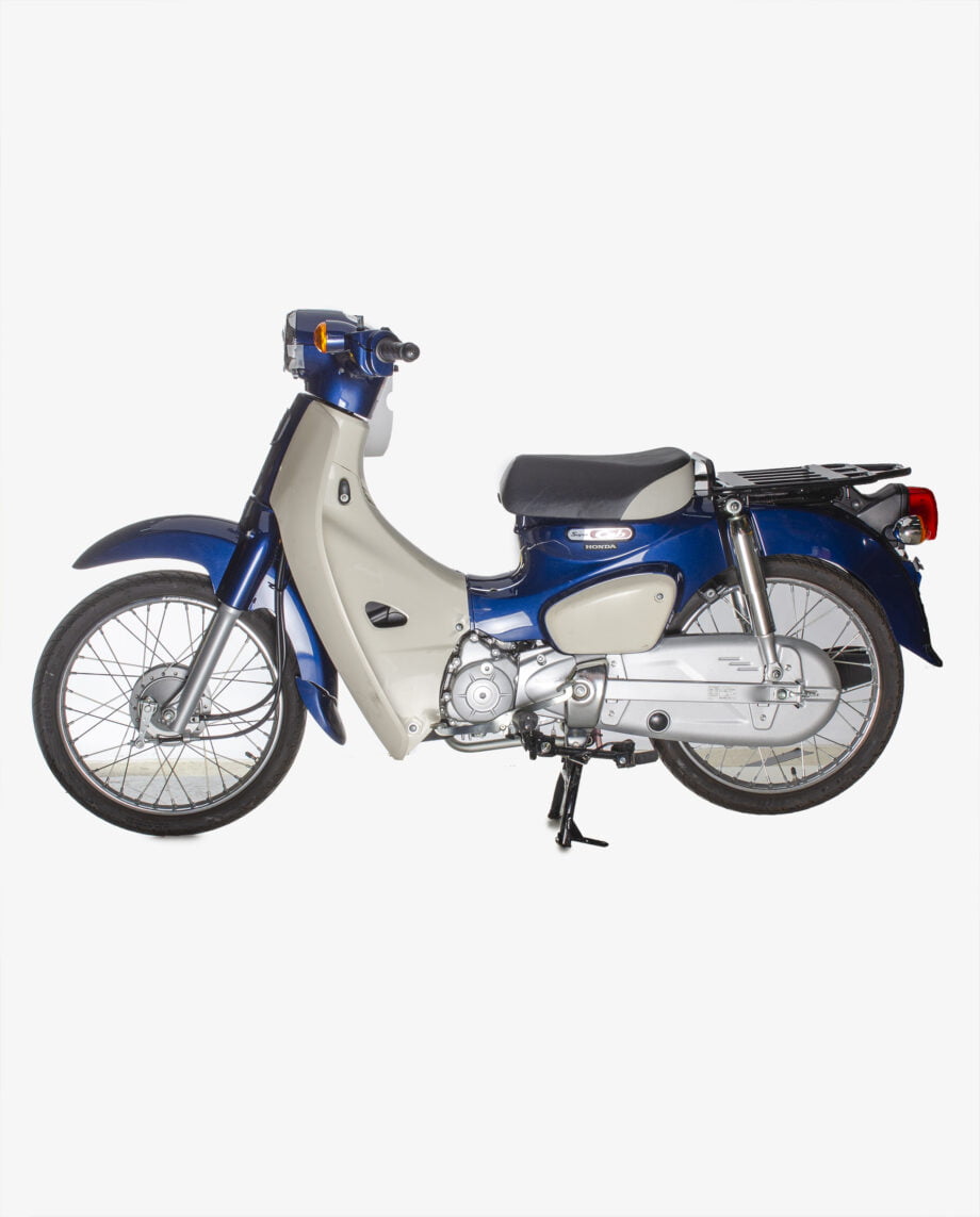 Honda Super Cub blauw - 1128 km. - Afbeelding 3