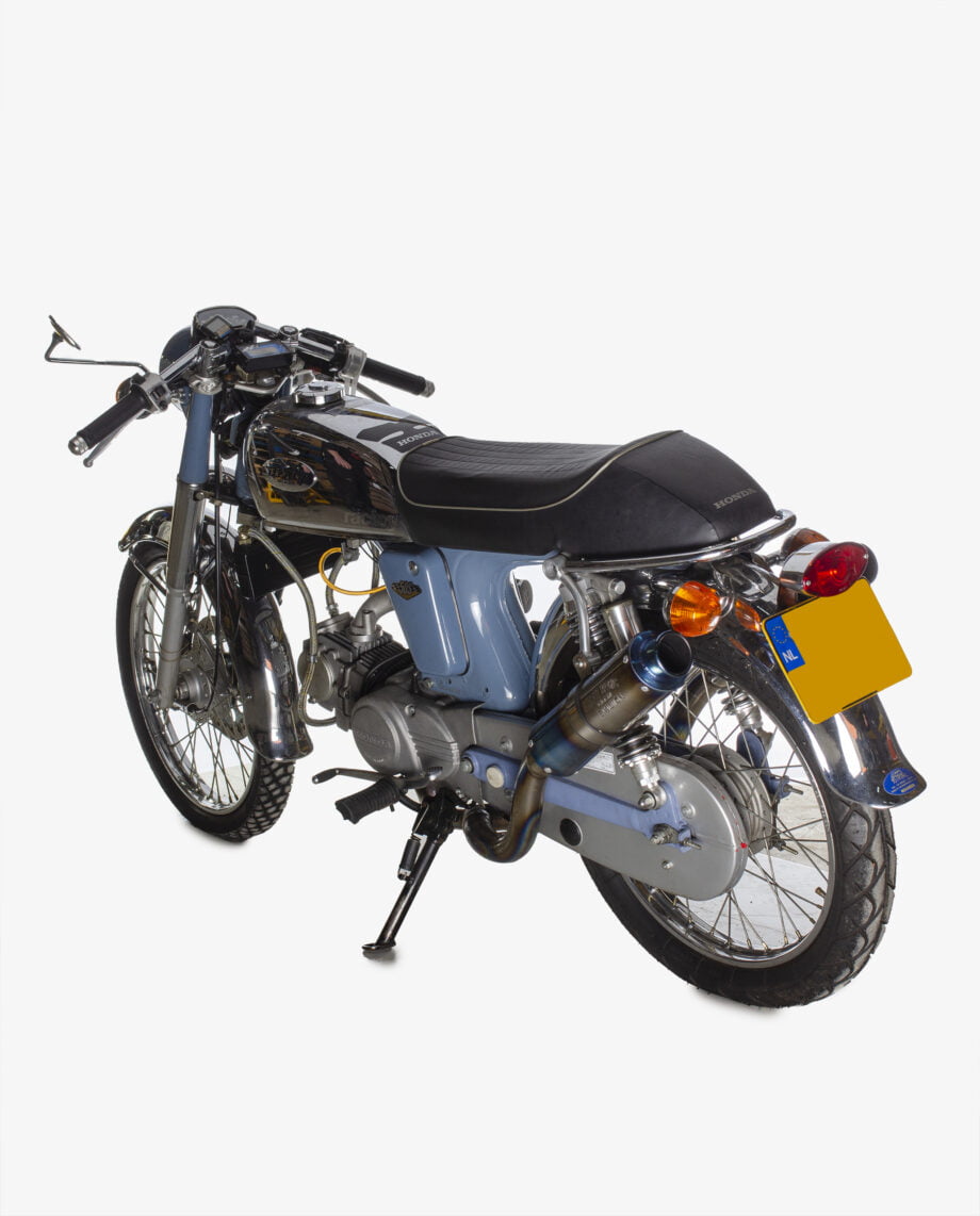 Honda Benly 50S Blauw - 2802 km met motorkenteken - Afbeelding 2