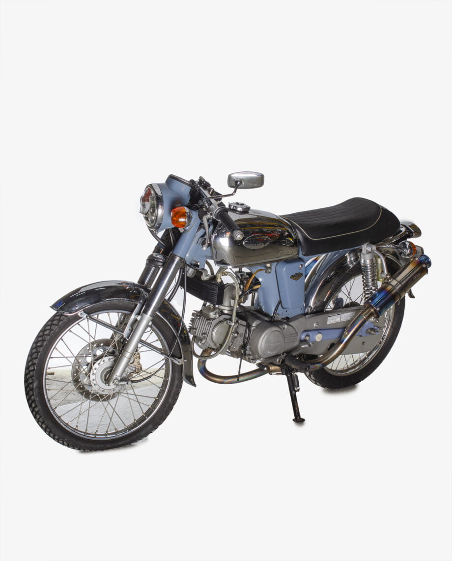 Honda Benly 50S Blauw - 2802 km met motorkenteken - Afbeelding 4