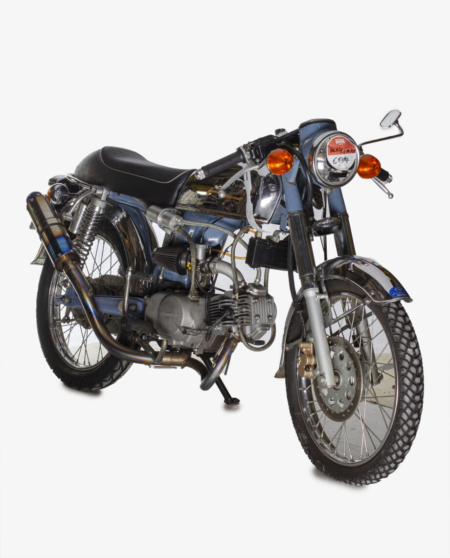 Honda Benly 50S Blauw - 2802 km met motorkenteken - Afbeelding 5