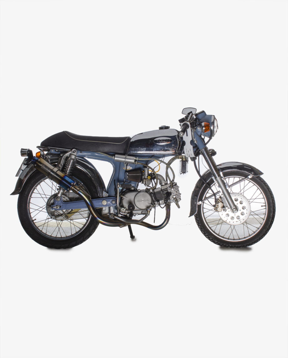 Honda Benly 50S Blauw - 2802 km met motorkenteken - Afbeelding 6