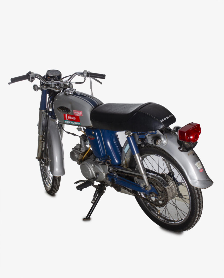 Honda cd50s blauw - 25116 km. - Afbeelding 2