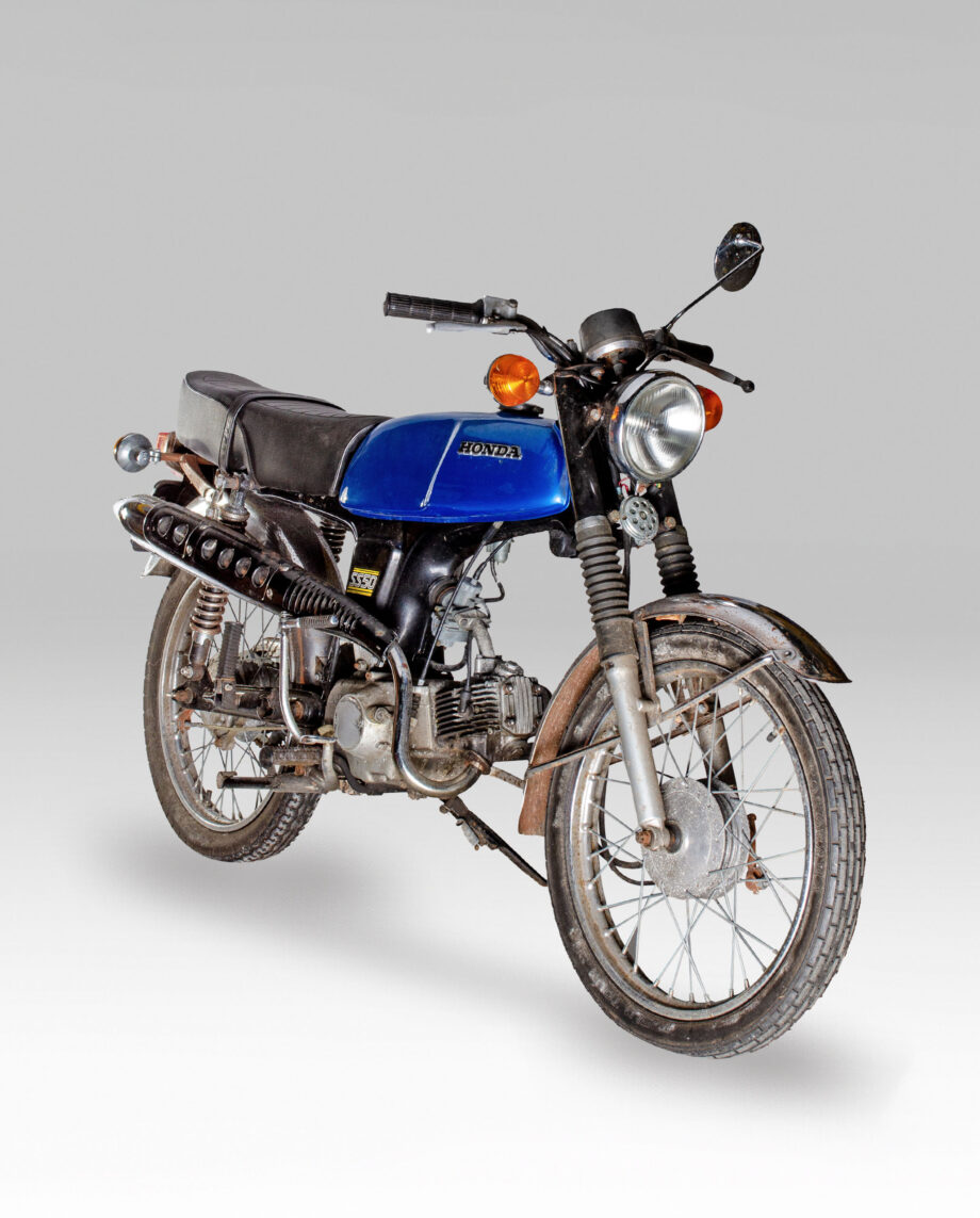 Honda SS50 blauw -11992km