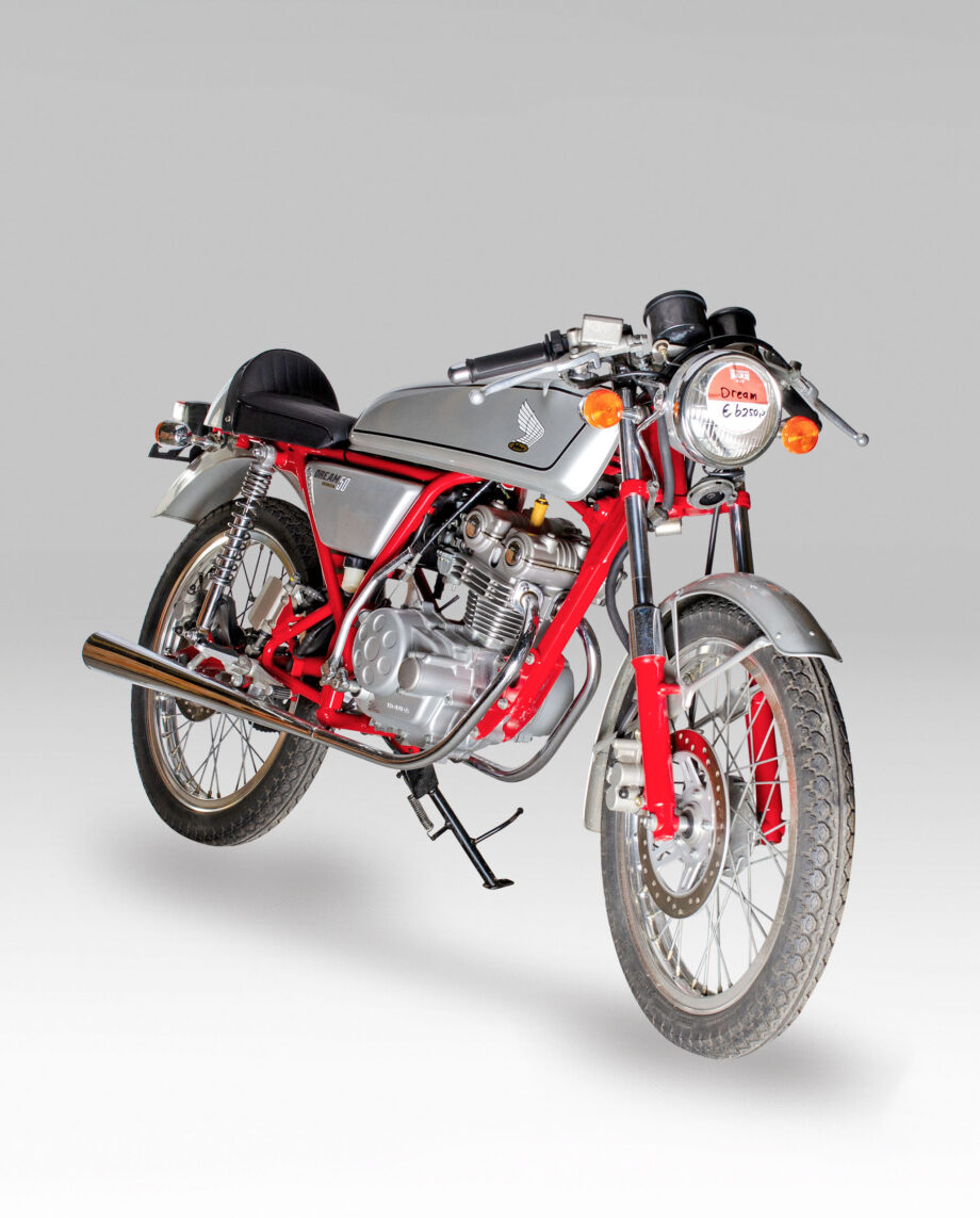 Honda Dream CB50v Rood Zilver - 3360 km.