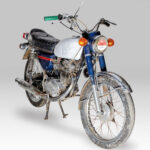 Honda CB125 blauw wit