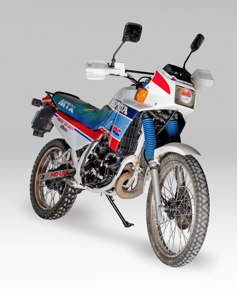 Honda mtx 125 wit blauw rood