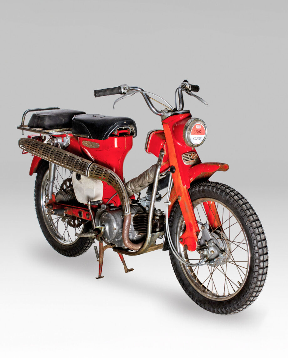 Honda CT200 rood