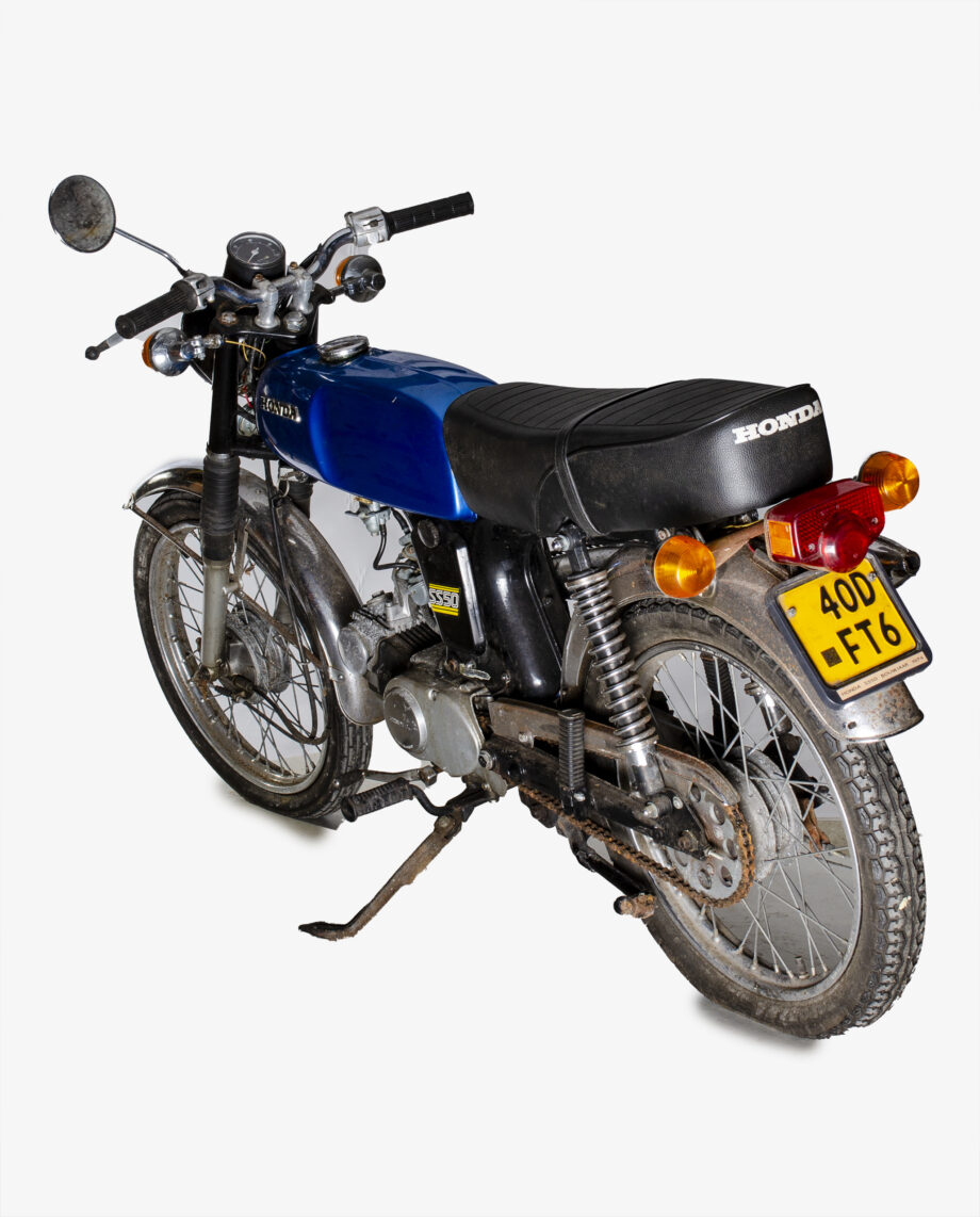 Honda SS50 blauw -11992km - Afbeelding 7