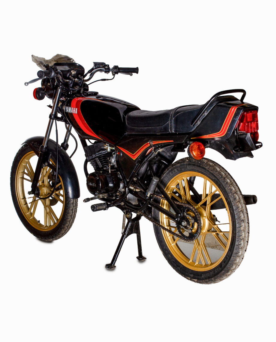 Yamaha RD80 black orange - 24776km - Image 2