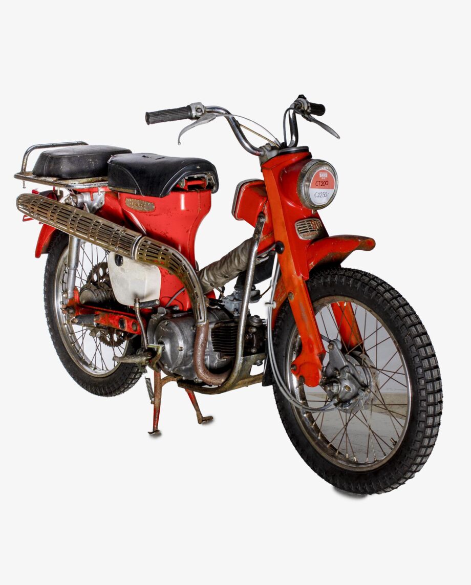 Honda CT200 rood - Afbeelding 5