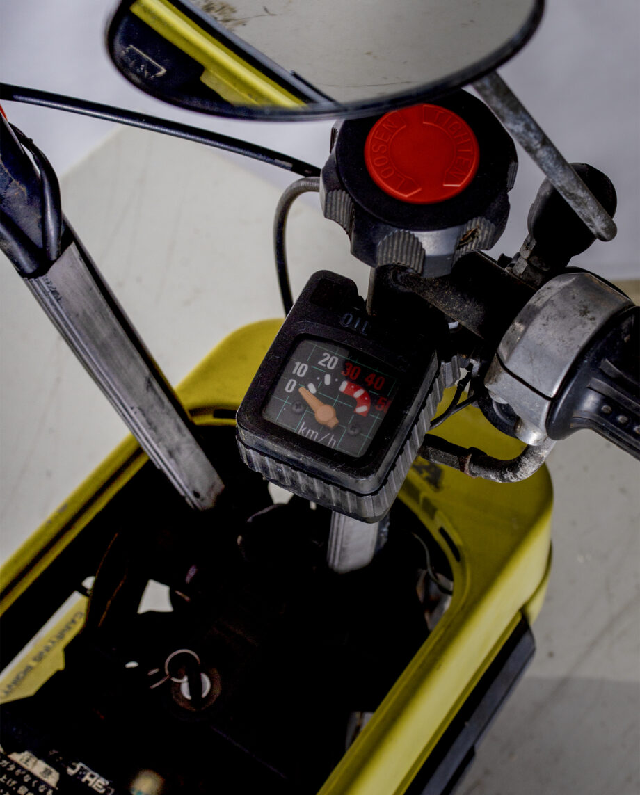 Honda Motocompo NZC50 yellow - Image 8