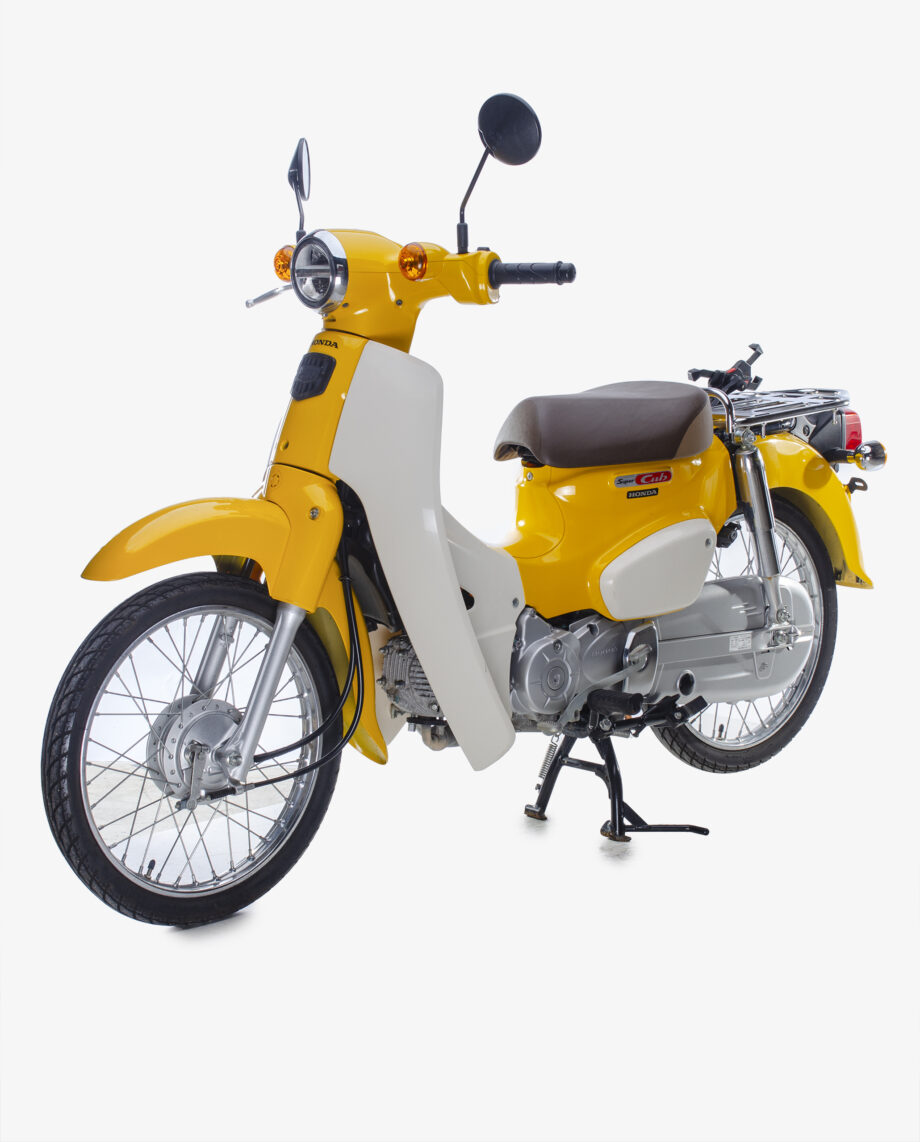 Honda c50 geel - 4400km - 2021 - met kenteken - Afbeelding 3