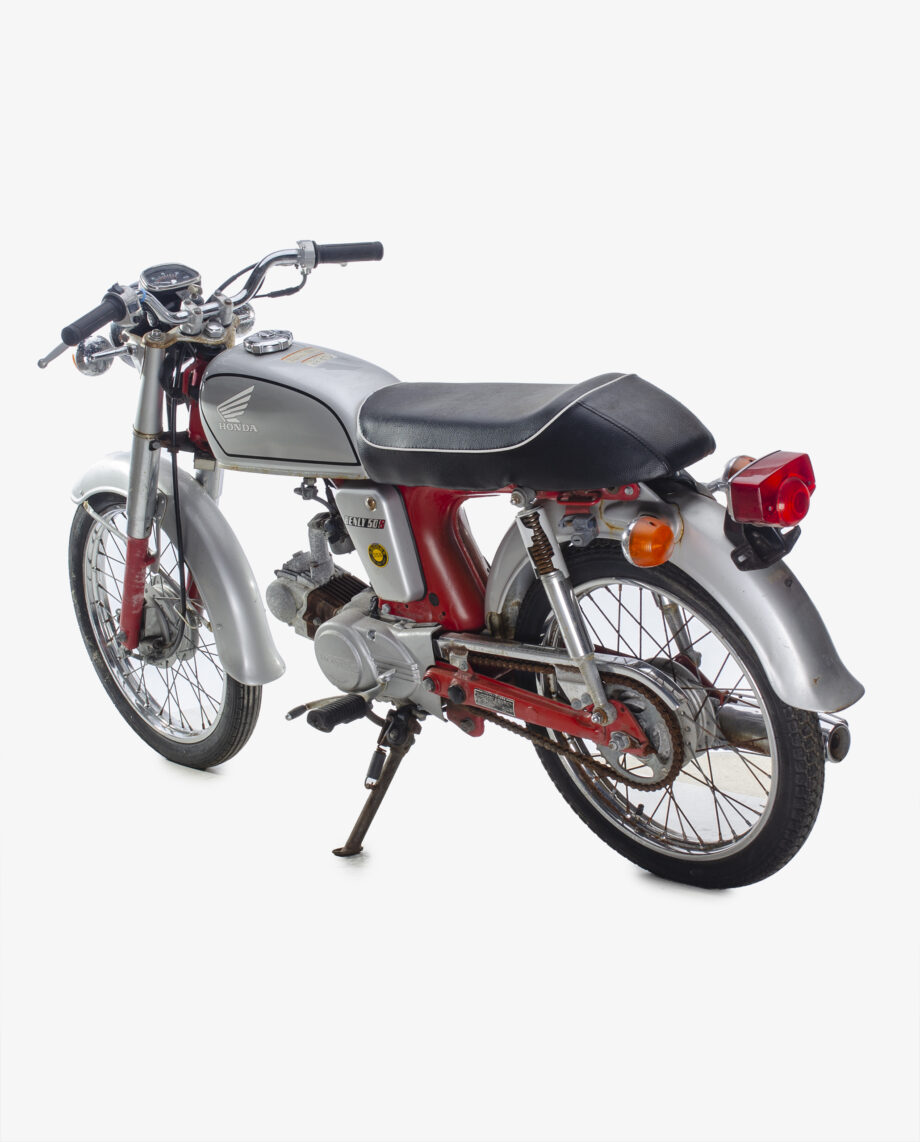 Honda CD50 benly rood grijs - 19828km. - Afbeelding 7