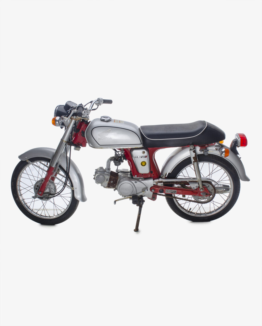 Honda CD50 benly rood grijs - 19828km. - Afbeelding 6