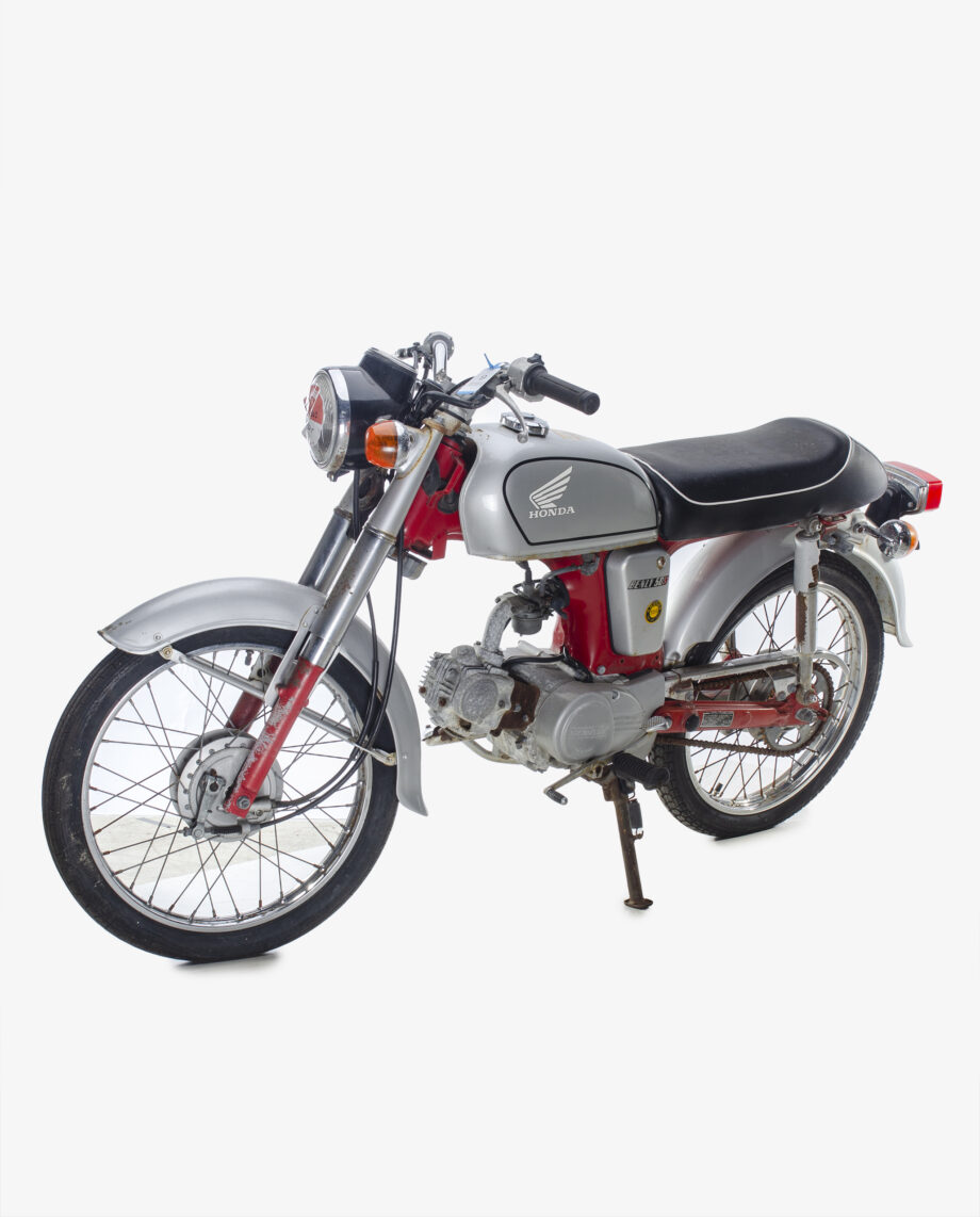 Honda CD50 benly rood grijs - 19828km. - Afbeelding 5