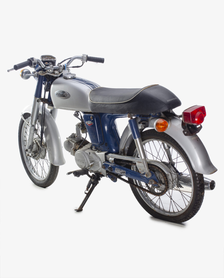 Honda Benly blauw - 7079km. - Afbeelding 7