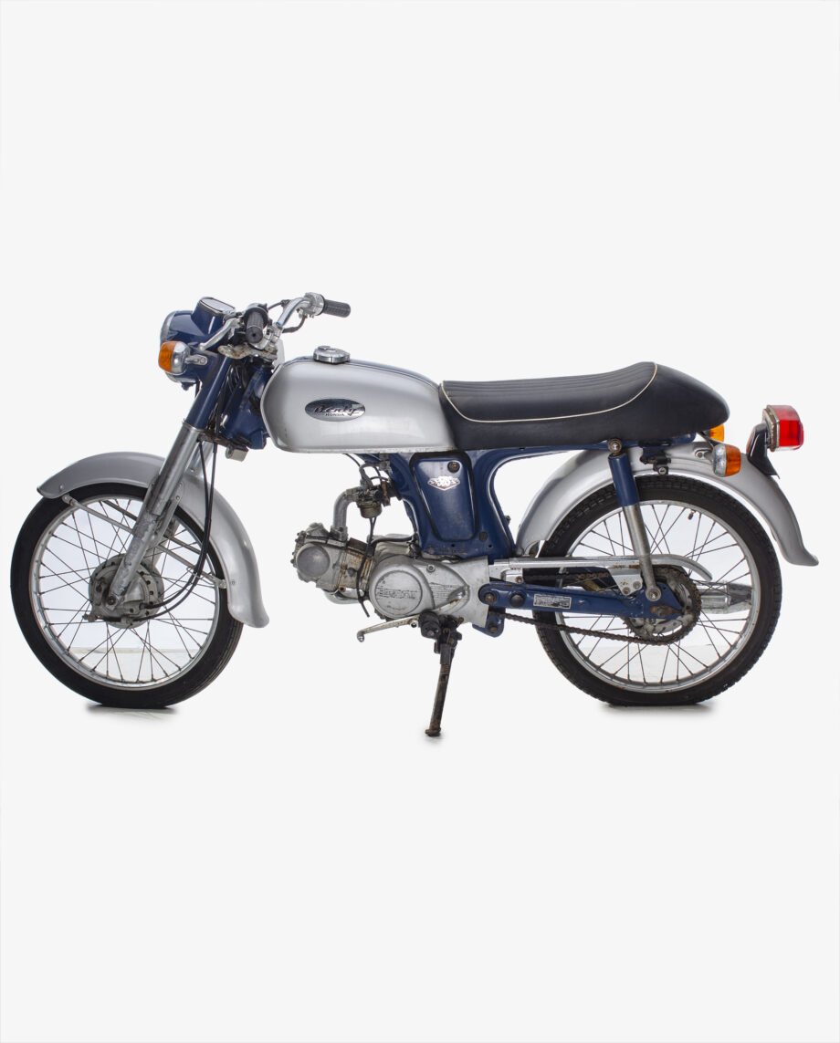 Honda Benly blauw - 7079km. - Afbeelding 6