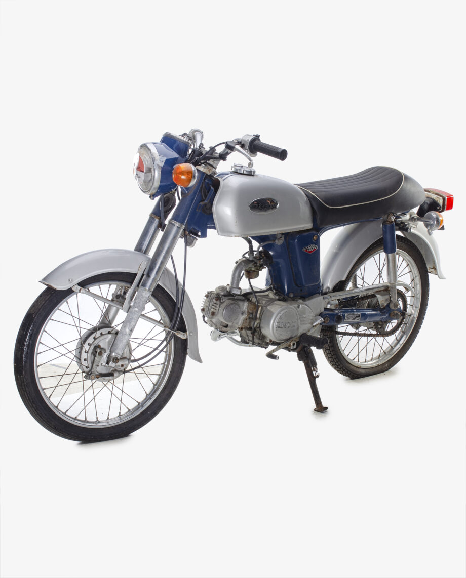 Honda Benly blauw - 7079km. - Afbeelding 5