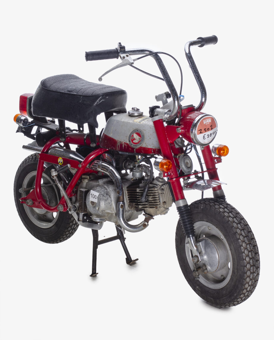 Honda Monkey z50a rood_zilver - 9656 km. - Image 4