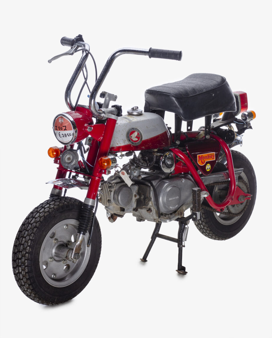 Honda Monkey z50a rood_zilver - 9656 km. - Image 5