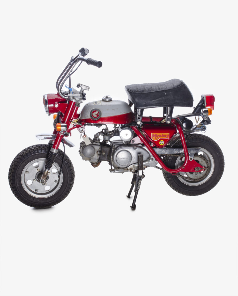 Honda Monkey z50a rood_zilver - 9656 km. - Image 6