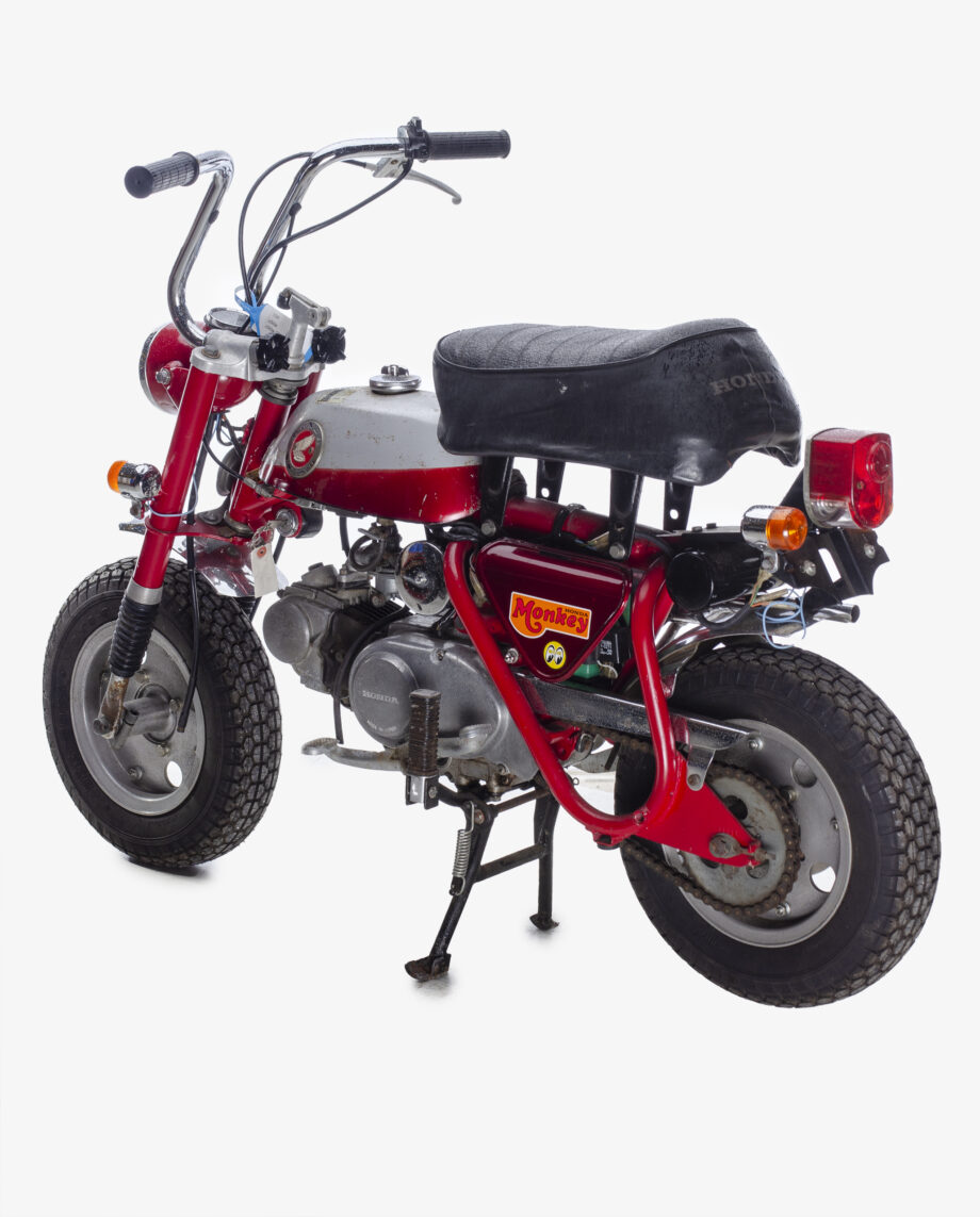 Honda Monkey z50a rood_zilver - 9656 km. - Image 7