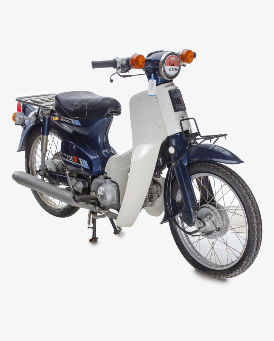 Honda Super Cub 50 blauw -  9933 km. - Afbeelding 4