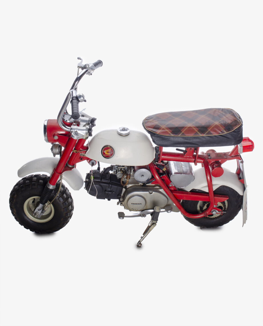 Honda Monkey z50m rood_wit - 4715 km. - Image 6