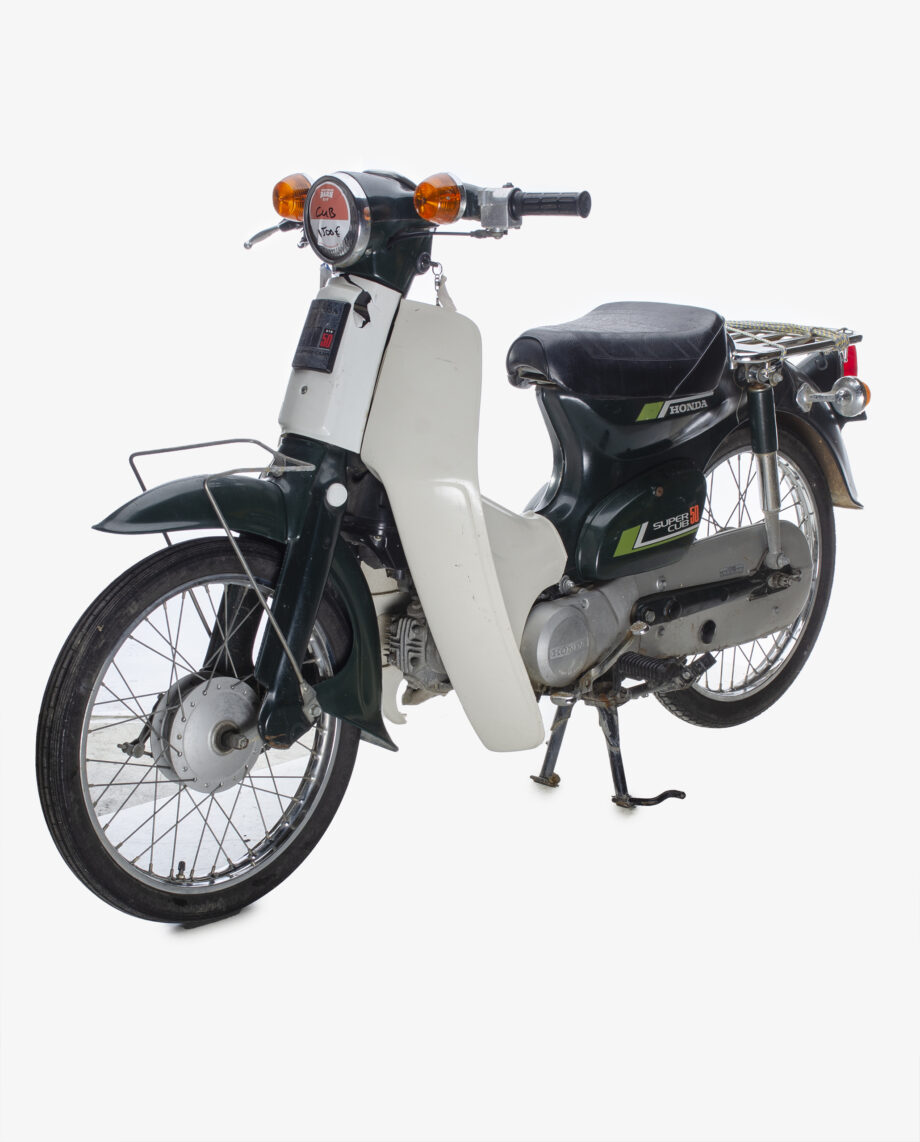 Honda C50 groen - 10971 km. - Afbeelding 5