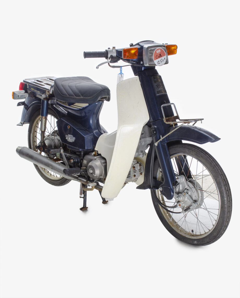 Honda C50 Cub blauw - 822 km. - Afbeelding 4