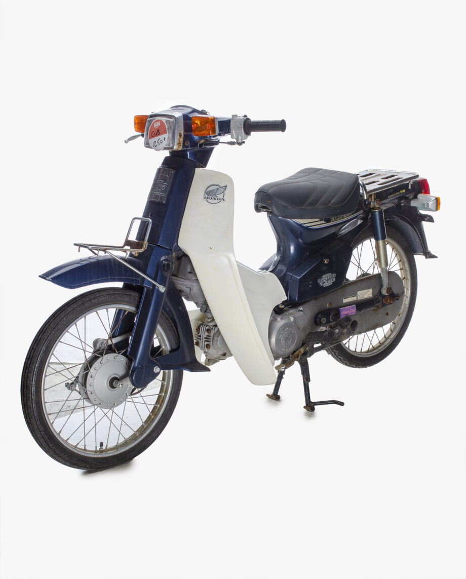 Honda C50 Cub blauw - 822 km. - Afbeelding 5